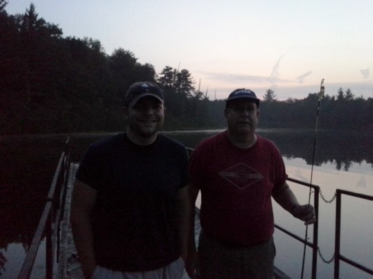 Jim and Eric at Leverentz