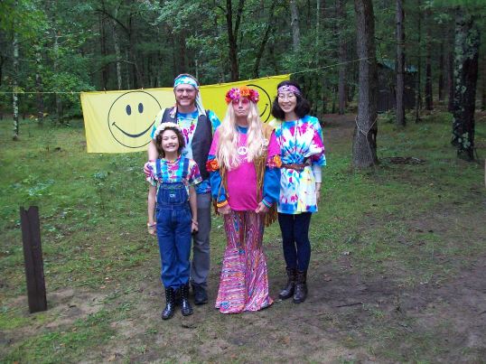 Deb with Josh, Chihiro and Mei